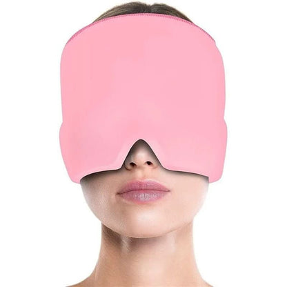 Head aid - migraine & headache mask with cold & heat therapy