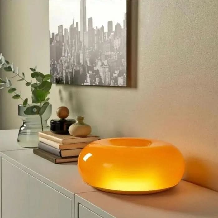 Modern Donut Table Lamp - Stylish LED lighting for every room